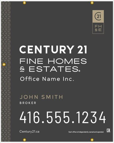 Century 21 - Fine Homes & Estates Sign - 32x40