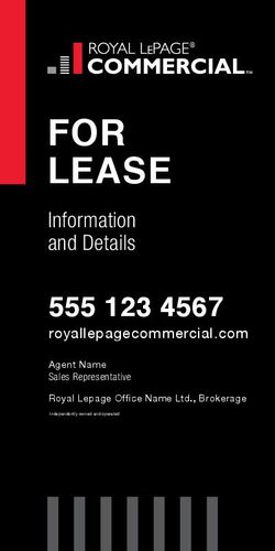 Royal LePage Commercial - Single - 4x8 - Black
