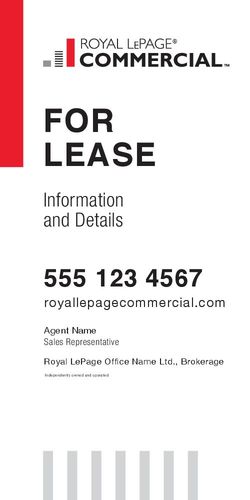 Royal LePage Commercial - 4x8 - Double - White