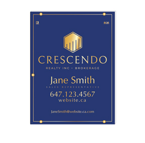 Crescendo Realty - For Sale Sign
