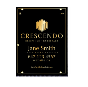 Crescendo Luxury - For Sale Sign