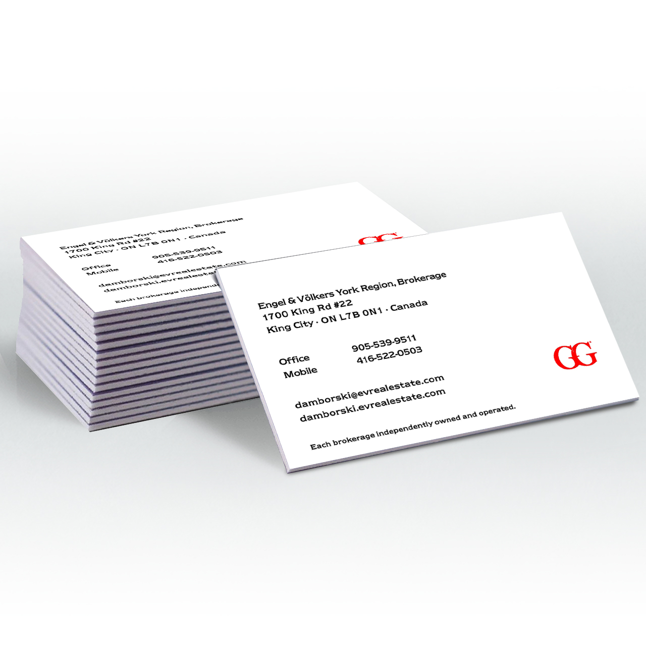 Ultra Thick 38pt Business Cards w/Soft-Touch Suede Lamination