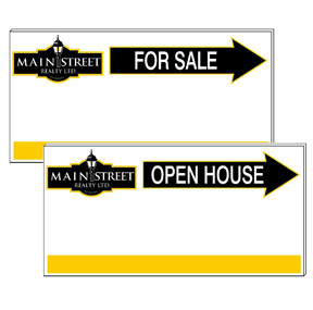 Main Street Realty - Directional Signs, Generic