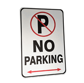 No Parking - sign