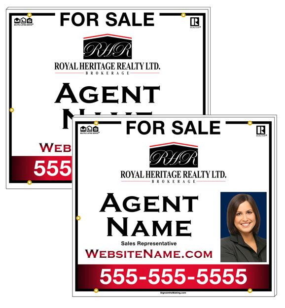 Royal Heritage - For Sale Sign
