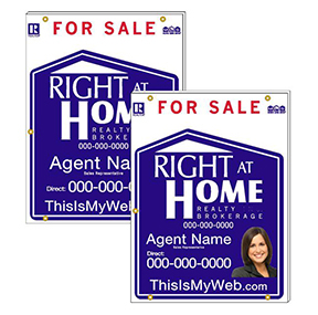 Right At Home - For Sale Sign
