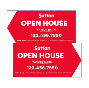Sutton - Directional Signs, Personalized