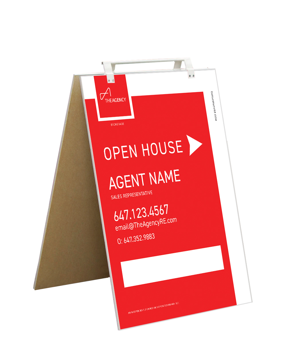 The Agency - Sandwich Boards
